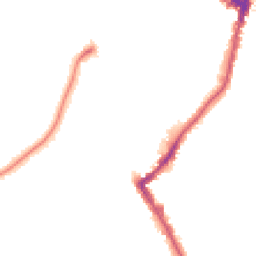 Night-time road noise heatmap for SE26 4BW