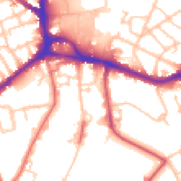 Daytime road noise heatmap for SE26 5BY