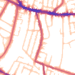 Daytime road noise heatmap for SE26 5HZ