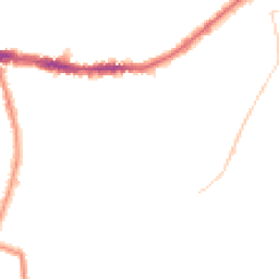 Night-time road noise heatmap for SE26 5LE