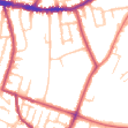 Daytime road noise heatmap for SE26 5LW
