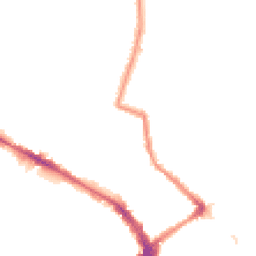 Night-time road noise heatmap for SE26 5PH
