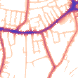 Daytime road noise heatmap for SE26 5RW