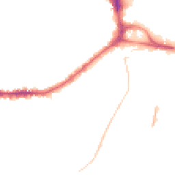 Night-time road noise heatmap for SE26 5SG