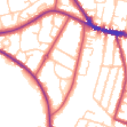 Daytime road noise heatmap for SE26 6HB
