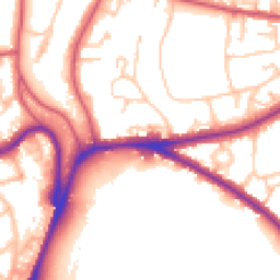 Daytime road noise heatmap for SE26 6PB
