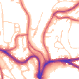 Daytime road noise heatmap for SE26 6RW