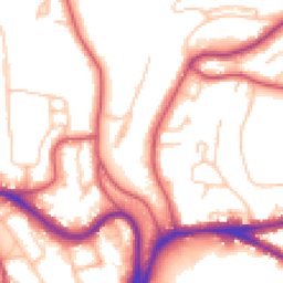 Daytime road noise heatmap for SE26 6SW