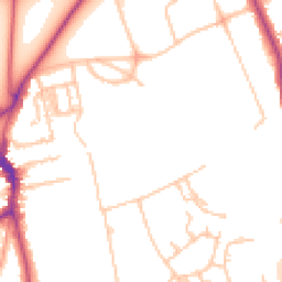 Daytime road noise heatmap for SE3 0AG