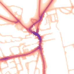 Daytime road noise heatmap for SE3 0DE