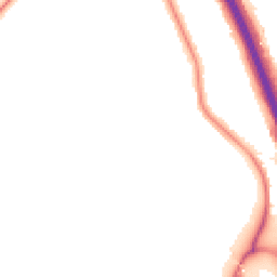 Night-time road noise heatmap for SE3 0EZ