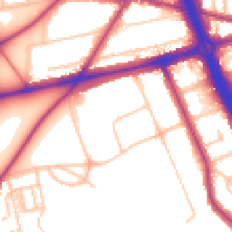 Daytime road noise heatmap for SE3 0PE