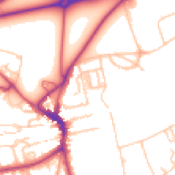 Daytime road noise heatmap for SE3 0SN
