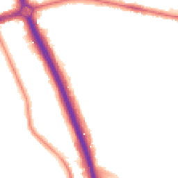 Night-time road noise heatmap for SE3 8HN