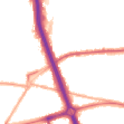 Night-time road noise heatmap for SE3 8UA