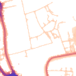 Daytime road noise heatmap for SE3 9BJ