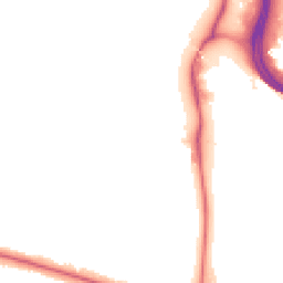 Night-time road noise heatmap for SE3 9BT