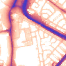 Daytime road noise heatmap for SE3 9SS