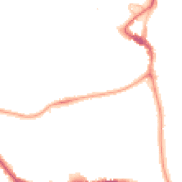 Night-time road noise heatmap for SE3 9TF