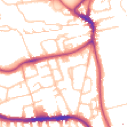 Daytime road noise heatmap for SE3 9UA