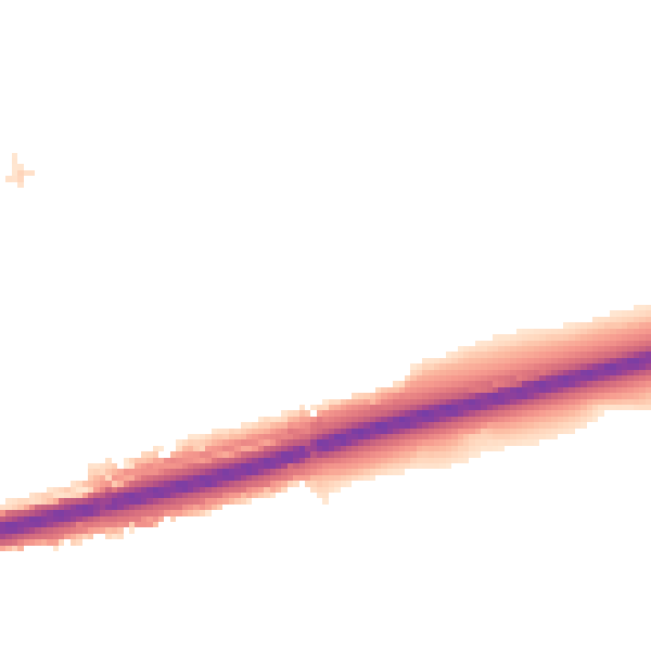 Night-time road noise heatmap for SE9 1QR
