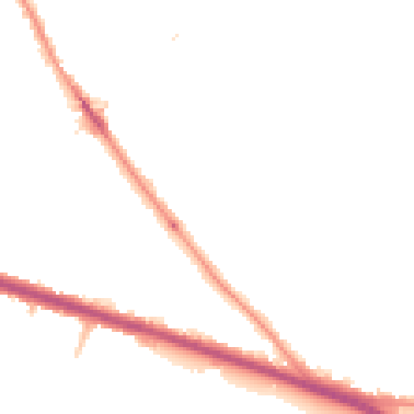 Night-time road noise heatmap for SE9 3RN