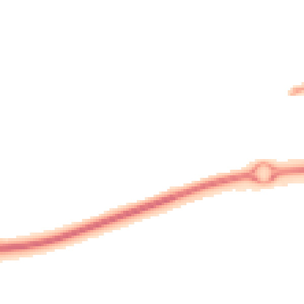 Night-time road noise heatmap for SG1 4DA