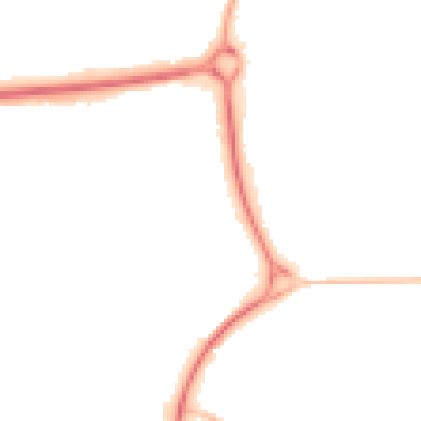 Night-time road noise heatmap for SG1 5PT