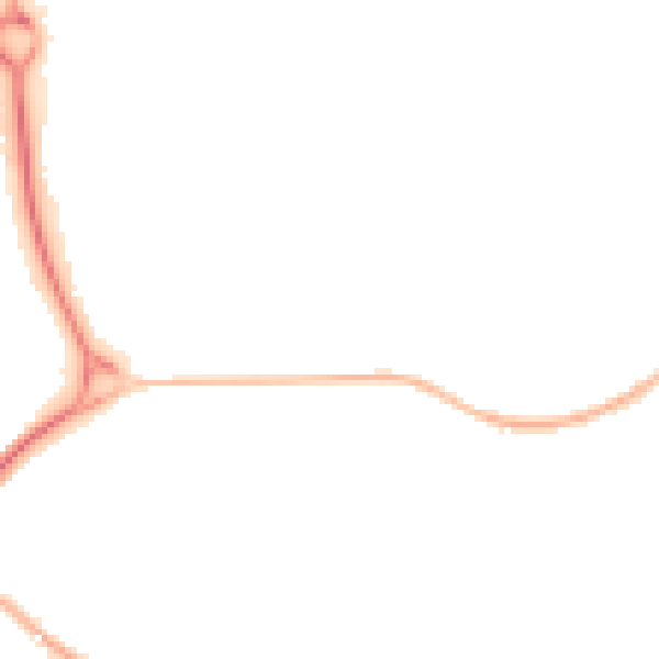 Night-time road noise heatmap for SG1 5TT