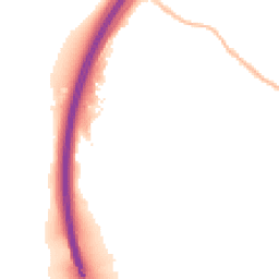 Night-time road noise heatmap for SG12 0AZ