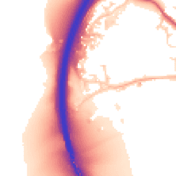 Daytime road noise heatmap for SG12 0BA