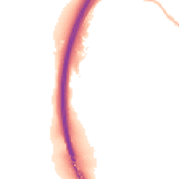 Night-time road noise heatmap for SG12 0BA