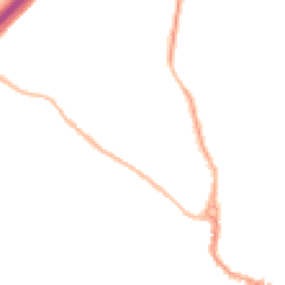 Night-time road noise heatmap for SG12 0BD
