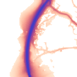 Daytime road noise heatmap for SG12 0DB