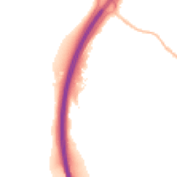 Night-time road noise heatmap for SG12 0DB