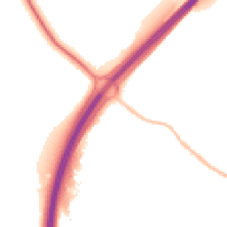 Night-time road noise heatmap for SG12 0EP