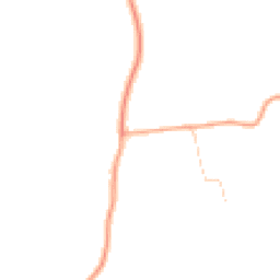 Daytime road noise heatmap for SG12 0JN