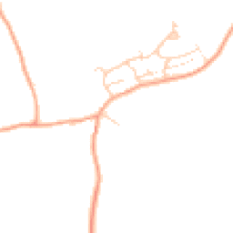 Daytime road noise heatmap for SG12 0LW