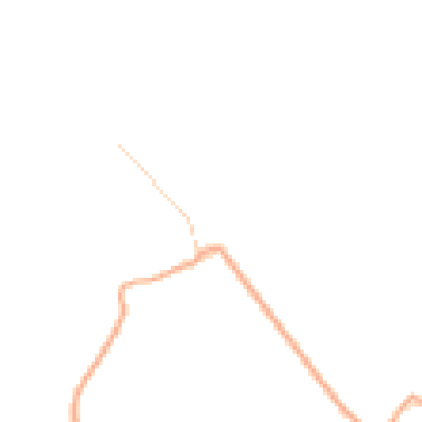 Daytime road noise heatmap for SG12 0NY