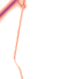 Night-time road noise heatmap for SG12 0RN