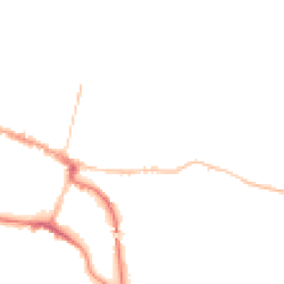 Night-time road noise heatmap for SG12 7AG