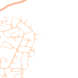 Daytime road noise heatmap for SG12 7HT
