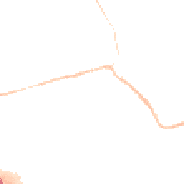 Night-time road noise heatmap for SG12 8AF