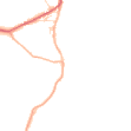 Daytime road noise heatmap for SG12 8RY