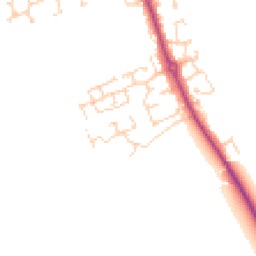 Daytime road noise heatmap for SG16 6GH
