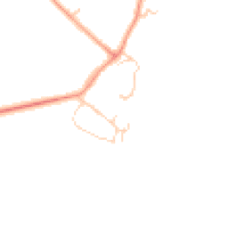 Daytime road noise heatmap for SG16 6LB