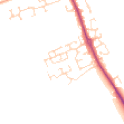 Daytime road noise heatmap for SG16 6NA