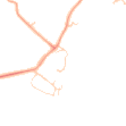 Daytime road noise heatmap for SG16 6PF