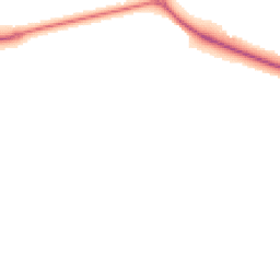 Night-time road noise heatmap for SG17 5BN