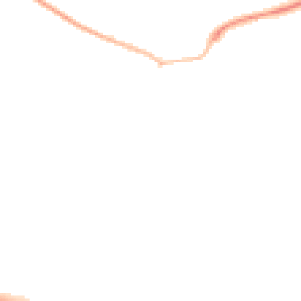 Night-time road noise heatmap for SG17 5DG